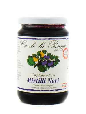 Ca' De La Pasina Confettura Di Mirtilli Neri 350gr