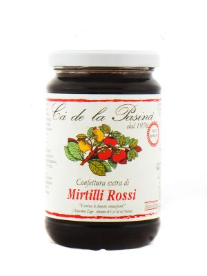 Ca' De La Pasina Confettura Di Mirtilli Rossi 350 Gr