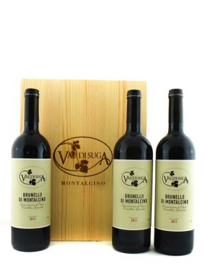 Confezione Legno 3 Brunello Val Di Suga