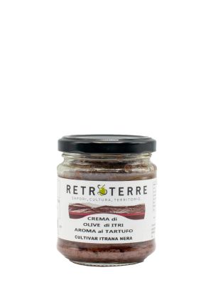 Crema Di Olive Itrane All'Aroma Di Tartufo Retroterre gr 180