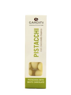 Gardini Pistacchi Ricoperti Di Cioccolato Bianco gr 90