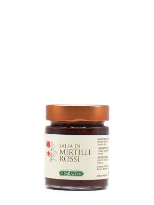 Il Saraceno Salsa Di Mirtilli Rossi gr 150