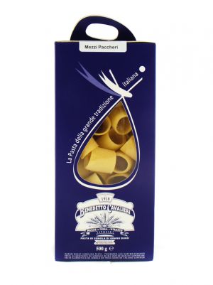 Pasta Benedetto Cavalieri Mezzi Paccheri Gr 500