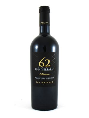 Primitivo Di Manduria San Marzano 'Anniversario 62' Riserva 2018