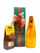 Confezione Regalo Singola Franciacorta Ca' Del Bosco E Cioccolatini